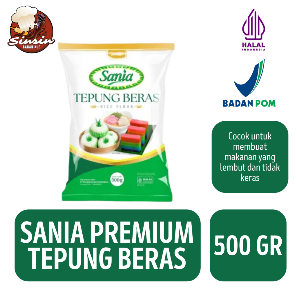 

Sania Tepung Beras Premium [500GR]