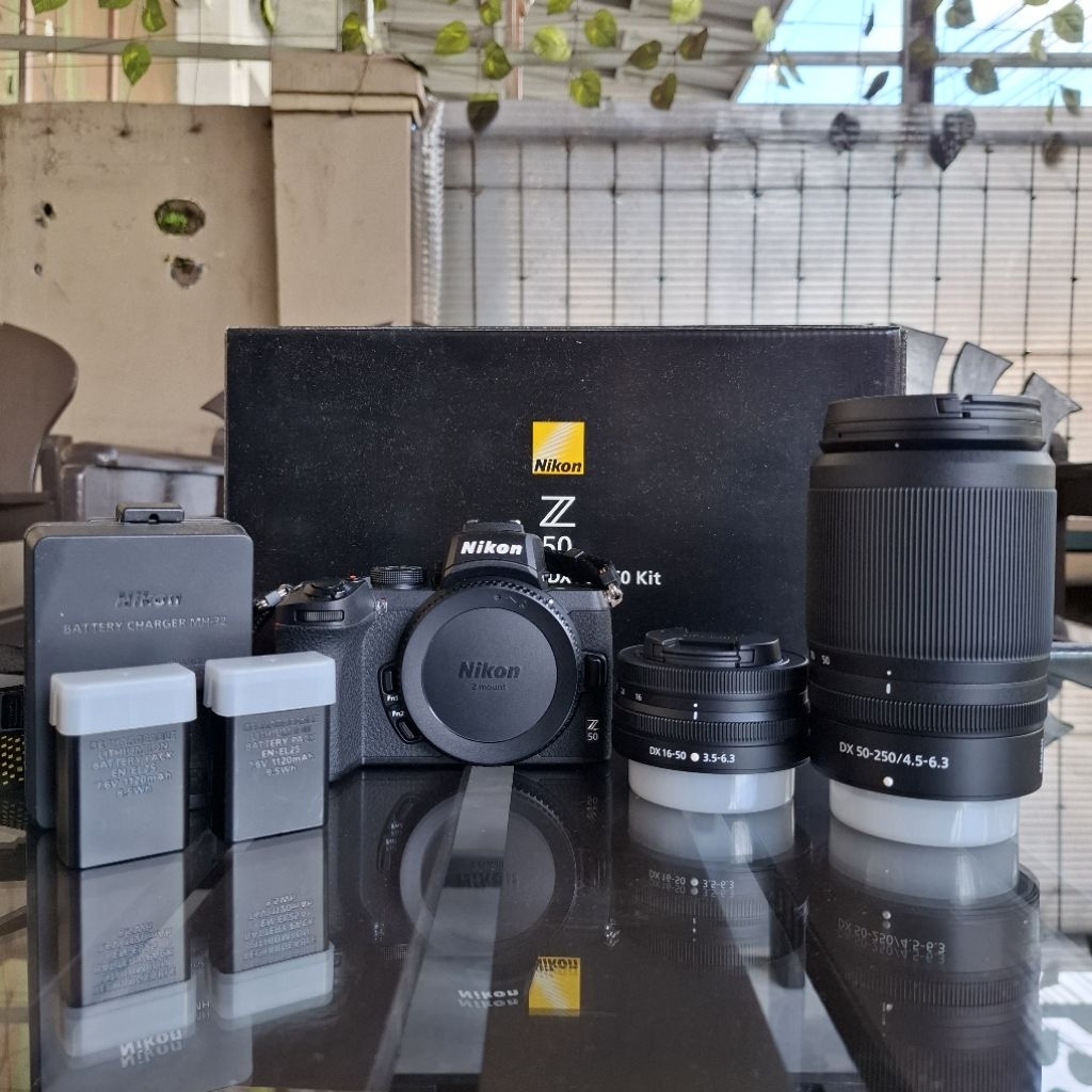 KAMERA NIKON Z50 DX 16-50 + DX 50-250 KIT MIRRORLESS