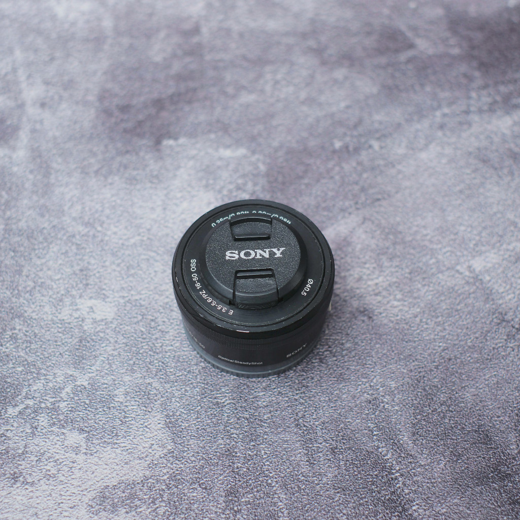 lensa kit sony 16-50mm BEKAS murah