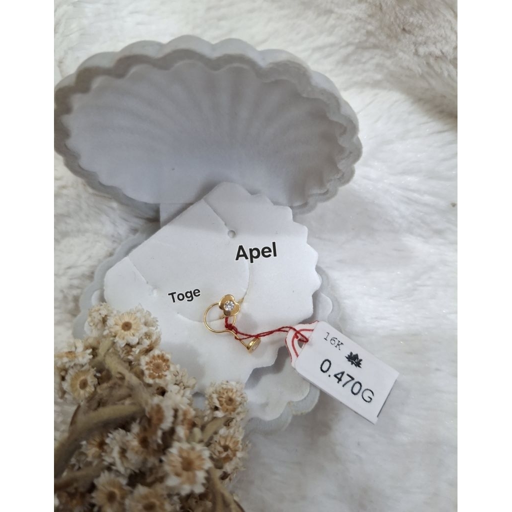 Anting emas 70 apel toge