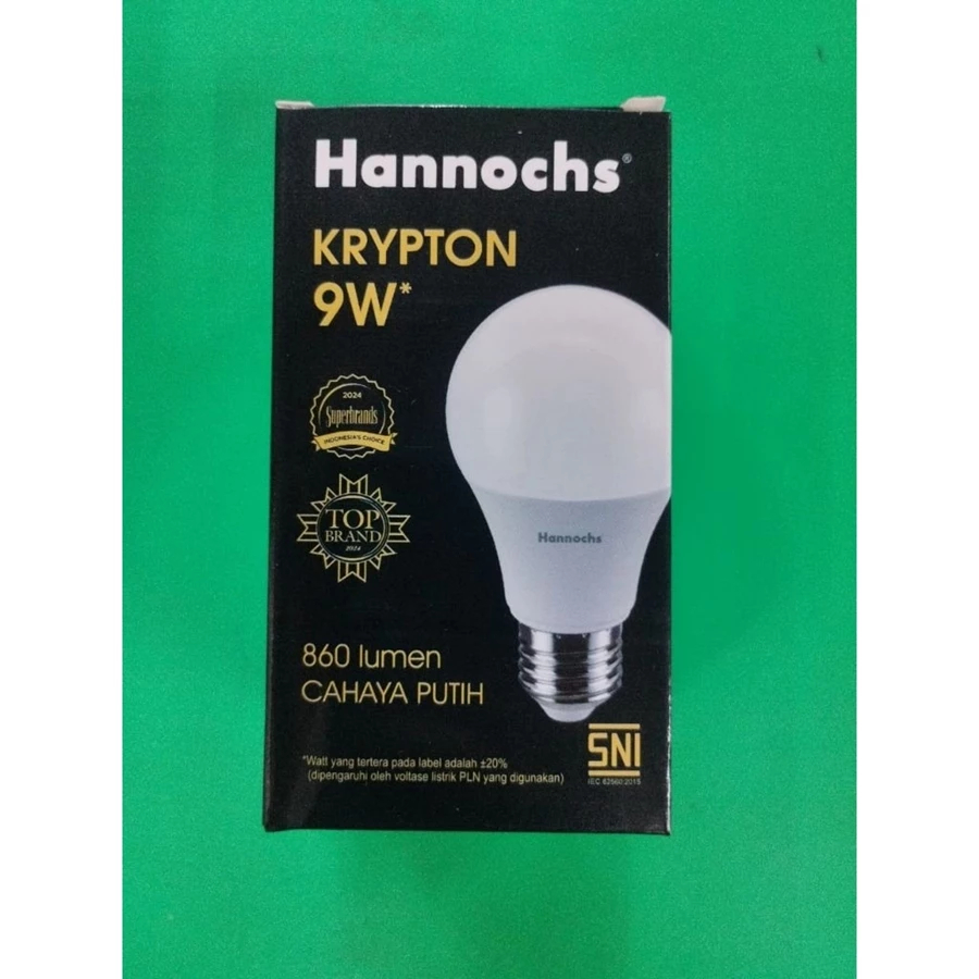 Hannochs LED Bulb Krypton - Bohlam Lampu LED Krypton - Bola LED Krypton - 9w - Variant - Variasi