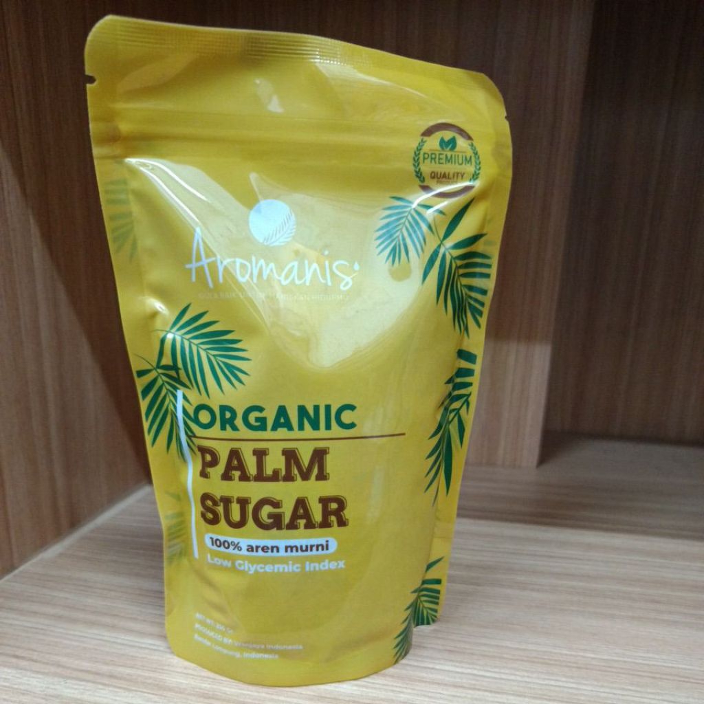 

Organic Palm sugar aromanis 250gr