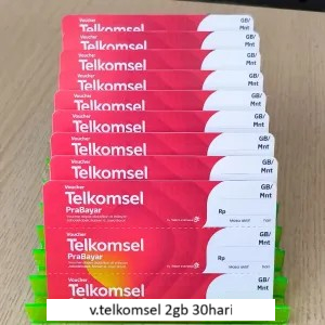 v.telkomsel 2gb 30hari