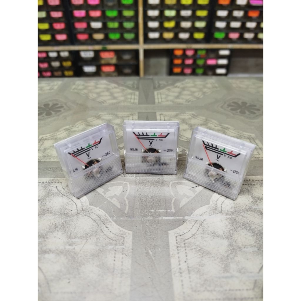 volt meter AC analog volt meter AC jarum