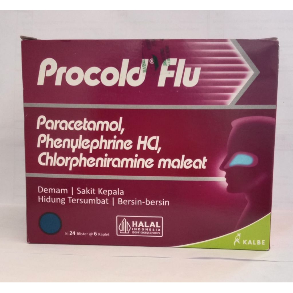 procold flu strip 6 tablet obat flu