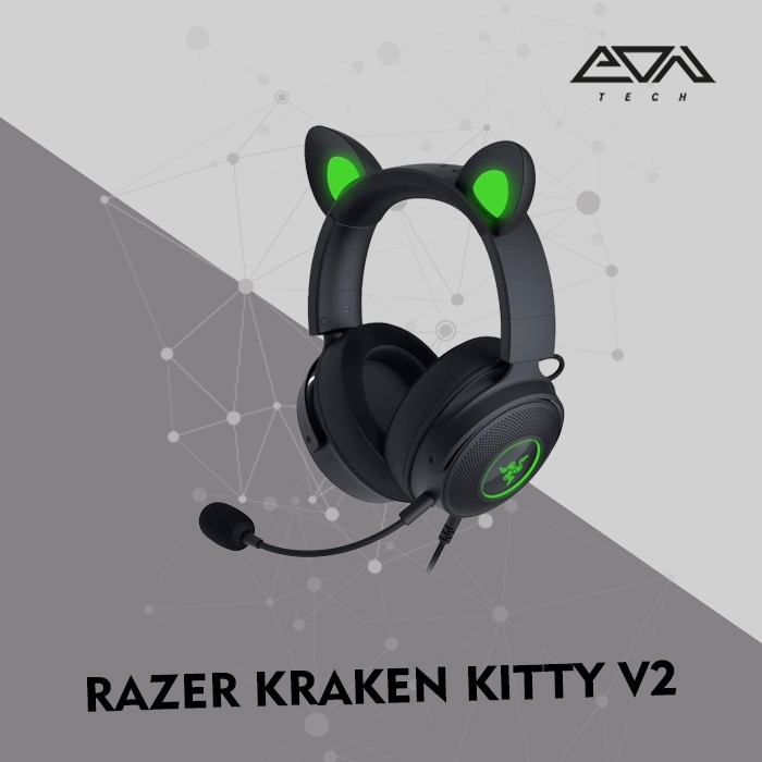 Razer Kraken Kitty V2 Gaming Headset - Black