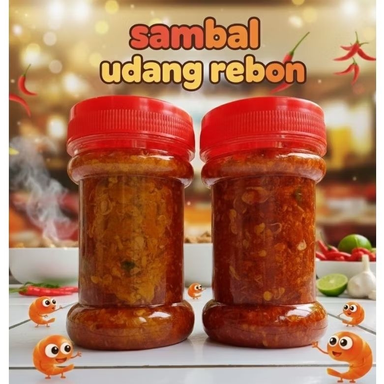 

Sambal udang Rebon MJ pedas 150ml nikmat