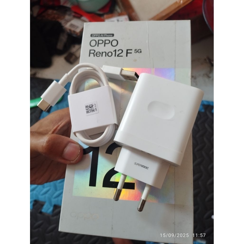 Charger Oppo Reno 45 watt super vooc
