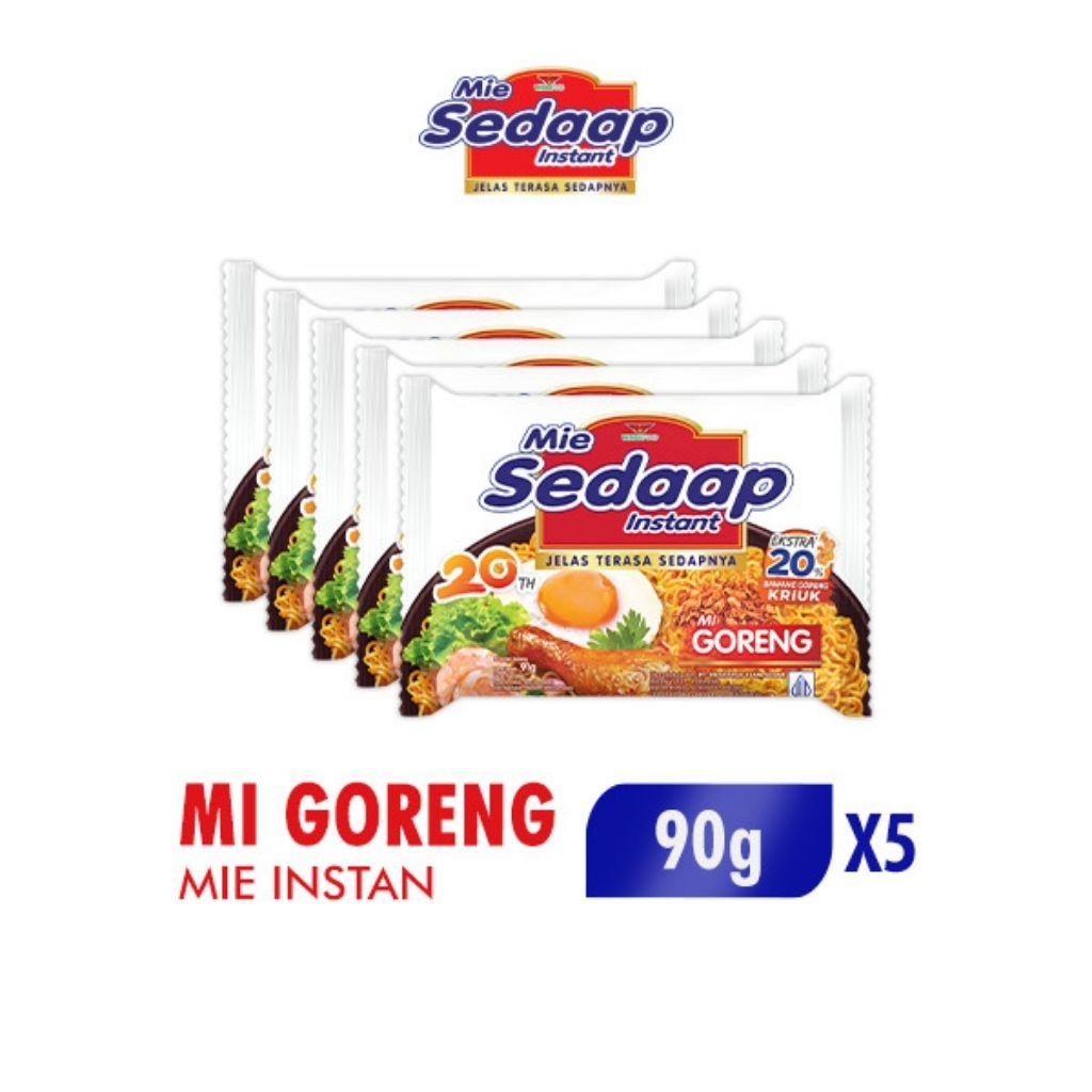 

mie sedap goreng isi 5 pcs