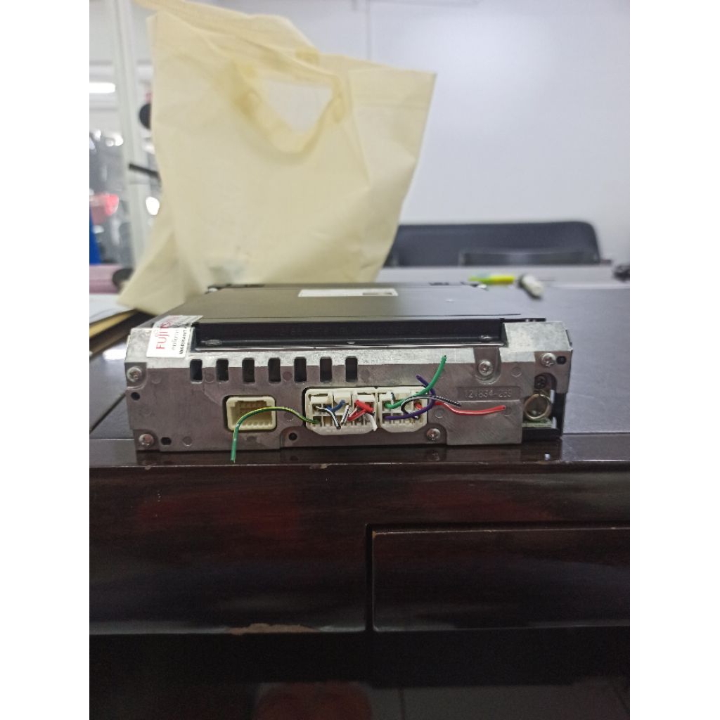 head unit/CD  ori avanza th 2013 merek Fujitsu ten made in thailand (segel)