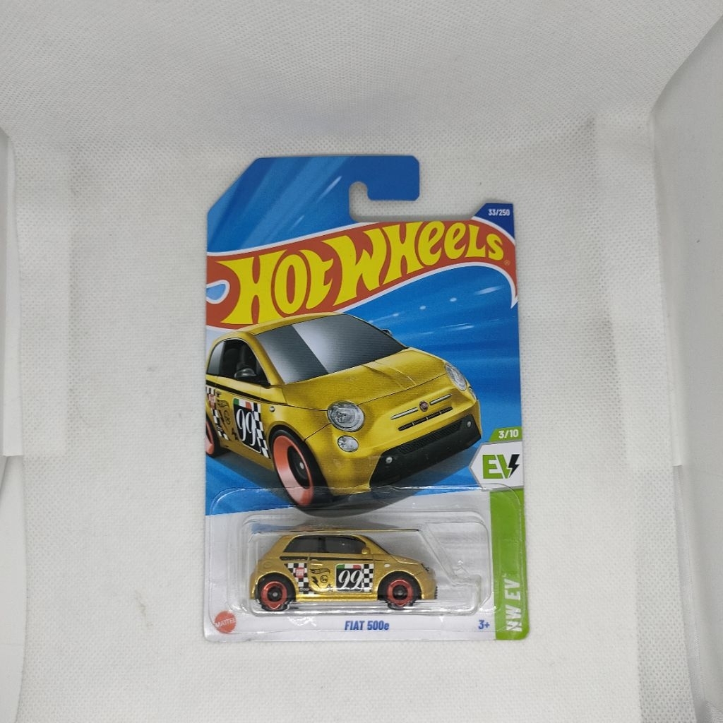 Hotwheels Fiat 500e