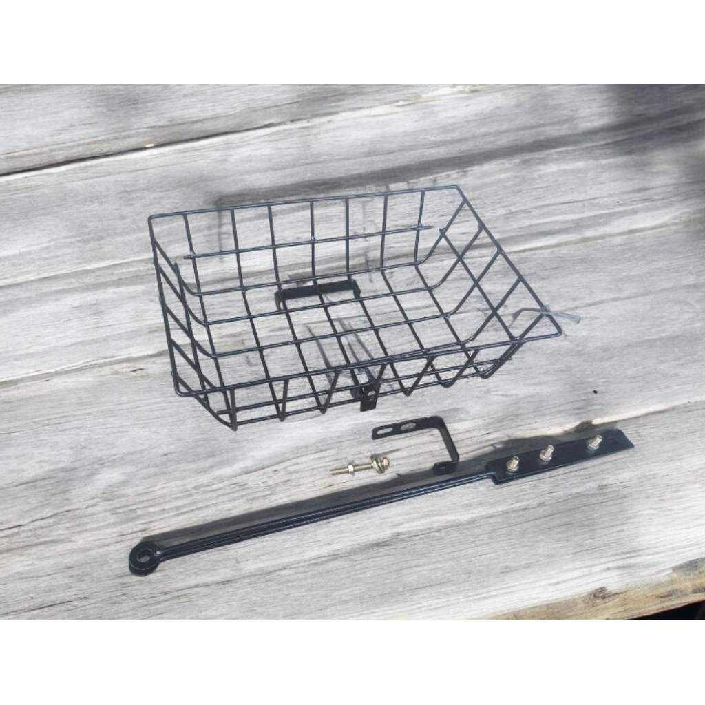 kranjang sepeda commuter bike federal fixie garvel satu set kranjang