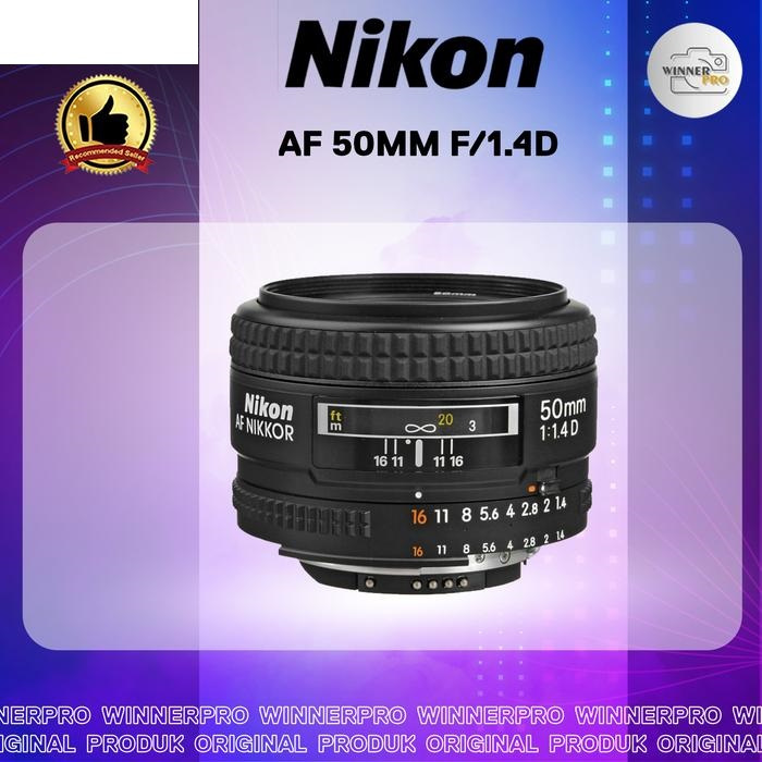 LENSA NIKON AF 50MM F/1.4D