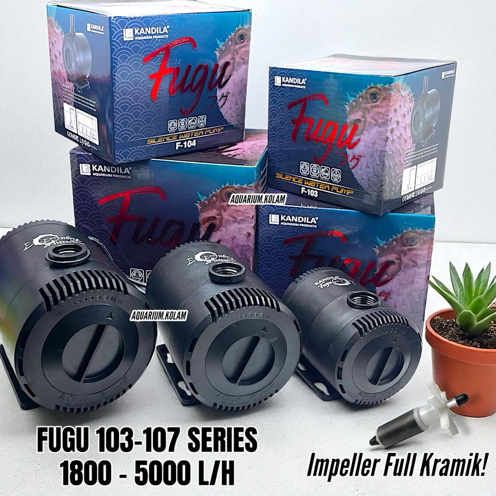 PROMO POMPA KANDILA FUGU 103 104 105 106 107 Hemat Energi Hening Impeller Keramik Awet