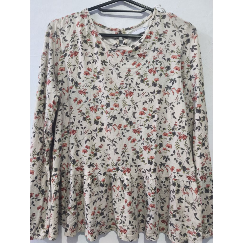 Blouse Flower by Exit Girl