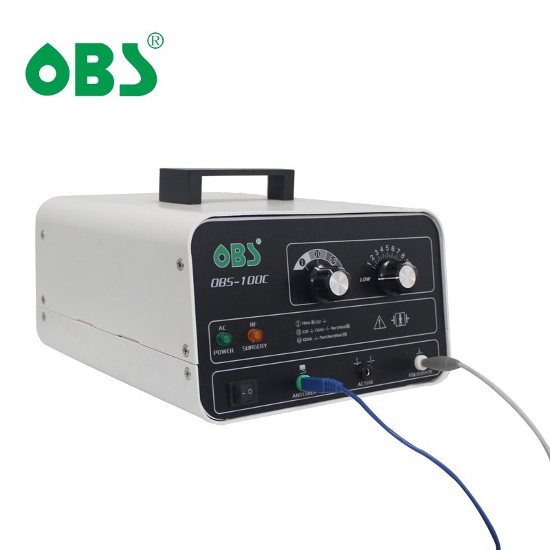 OBS 100C Cold Radio Frequency Electro Surgery Unit (ESU) Cauter Monopolar dan Bipolar