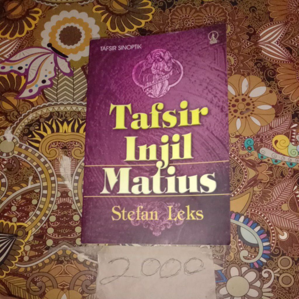 BUKU TAFSIR INJIL MATIUS