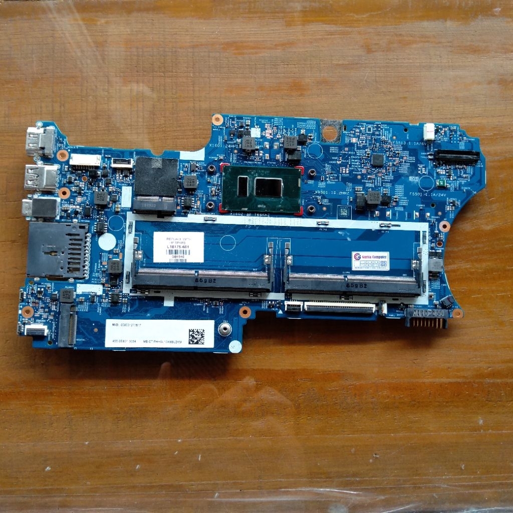 motherboard mati hp pavilion x360 model 14-cd0007tu core i3 gen 7