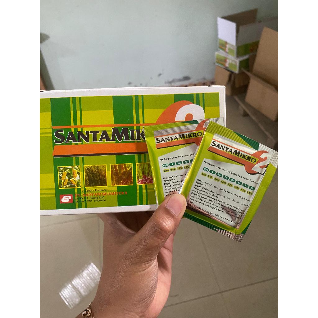 Santa Mikro 2 Pupuk Daun Unsur Hara Mikro