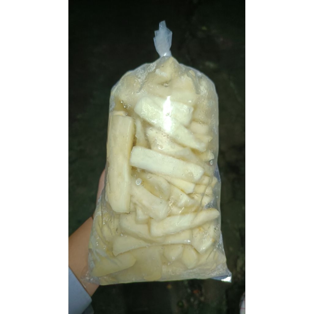 ubi frozen/ tela tela / singkong/ ubi kayu 1 kg