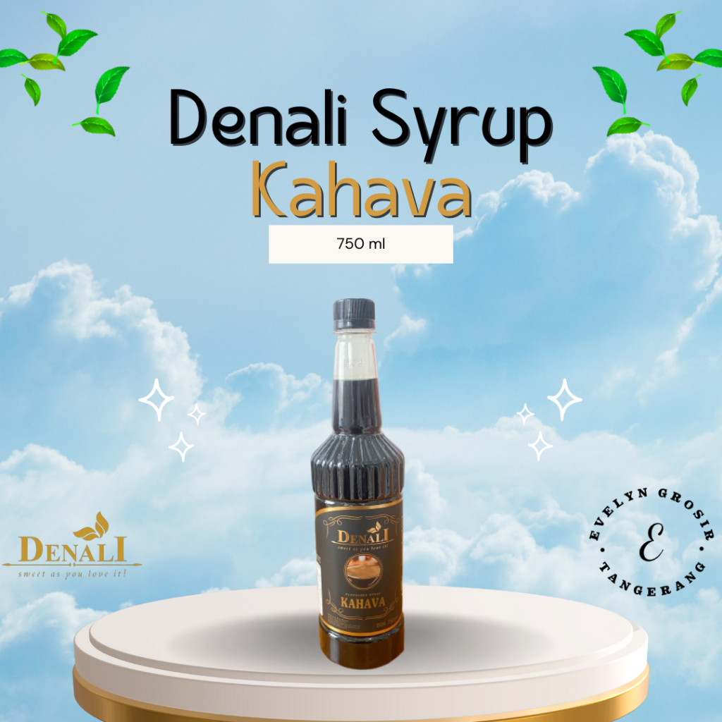 DENALI SYRUP KAHAVA | SIRUP KAHAVA 750ml - KAHAVA SIRUP 750 MILI