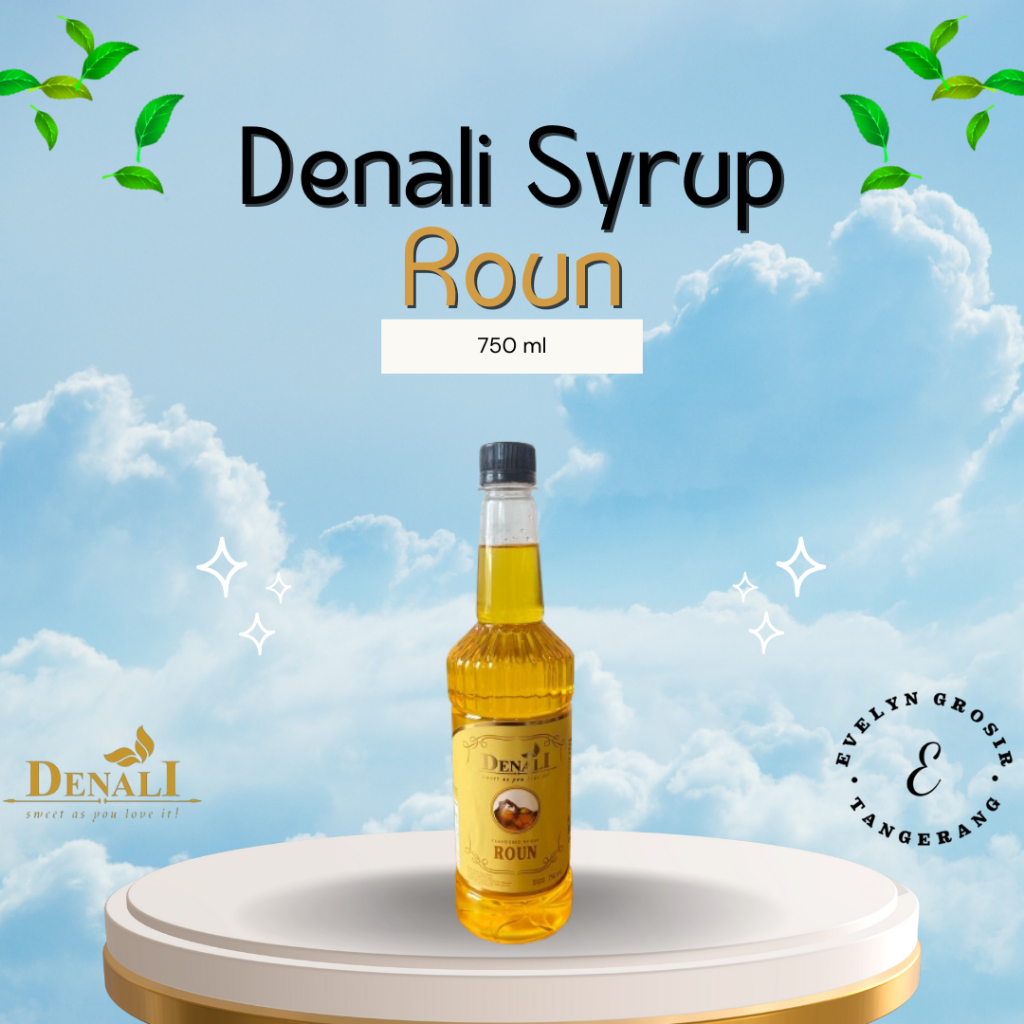 DENALI SYRUP ROUN | SIRUP ROUN 750ml - ROUN SIRUP 750 MILI