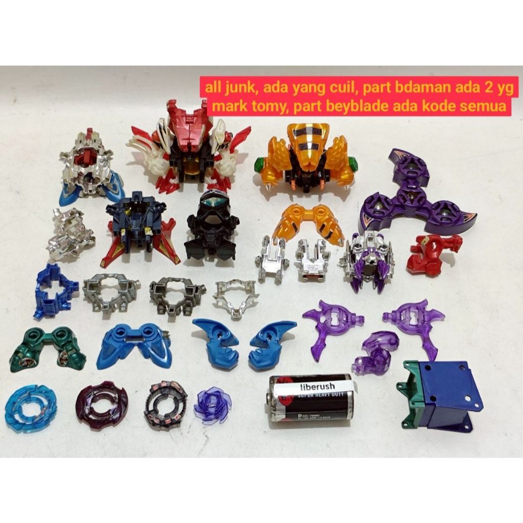 Junk part bdaman cross fight kreis raydra slot stinger beedle  dracyan bomberman medalman b daman
