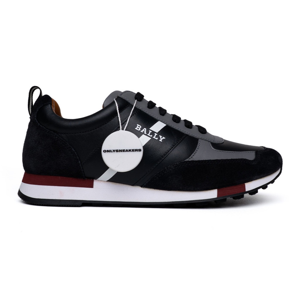 BALLY GENK OFF BLACK CLOUD PLAIN SNEAKERS