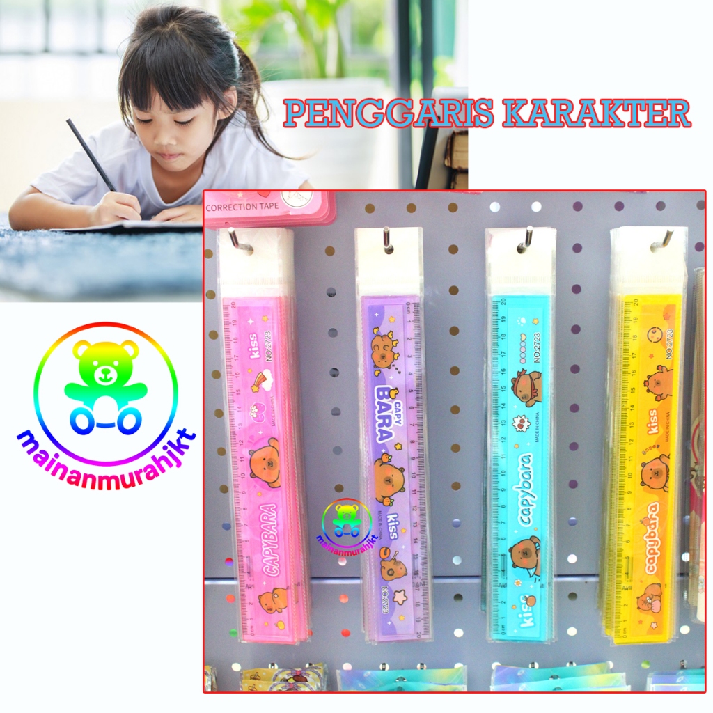 

GROSIR ATK PENGGARIS ANAK KARAKTER CAPYBARA KUROMIX NO.2723/KD58 PENGGARIS ANAK SEKOLAH