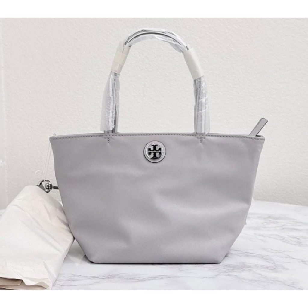 TB mini nylon tote bay