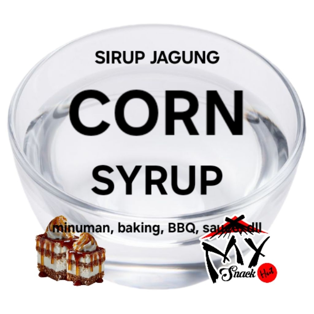 CORN SYRUP 250GR SIRUP JAGUNG ICE CREAM DESSERT SAUCE PEMANIS MINUMAN TEH KOPI MASAKAN KOREA HALAL
