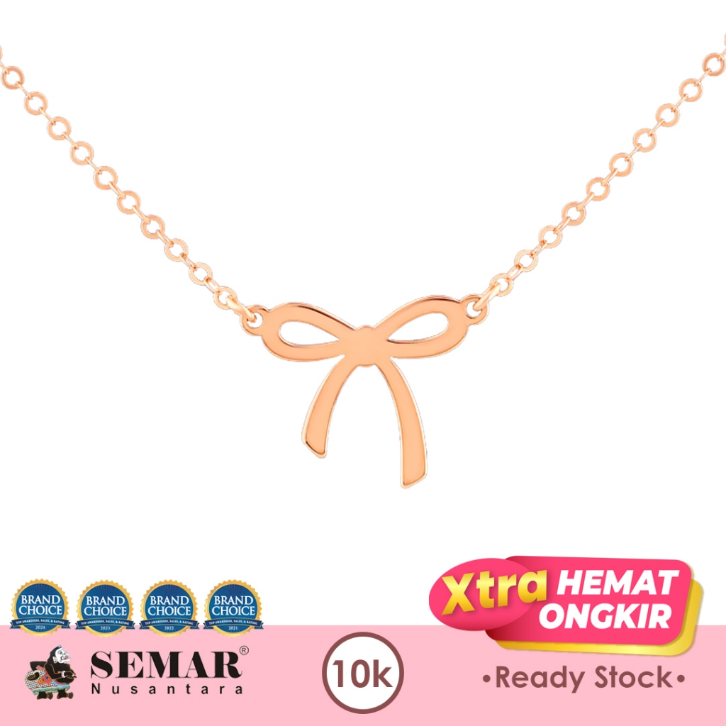 Kalung Emas Katie Coquette Gold 10K Semar Nusantara