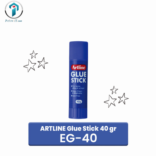 

GROSIR Lem Glue Stick Artline EG-40 (12 PCS) Besar