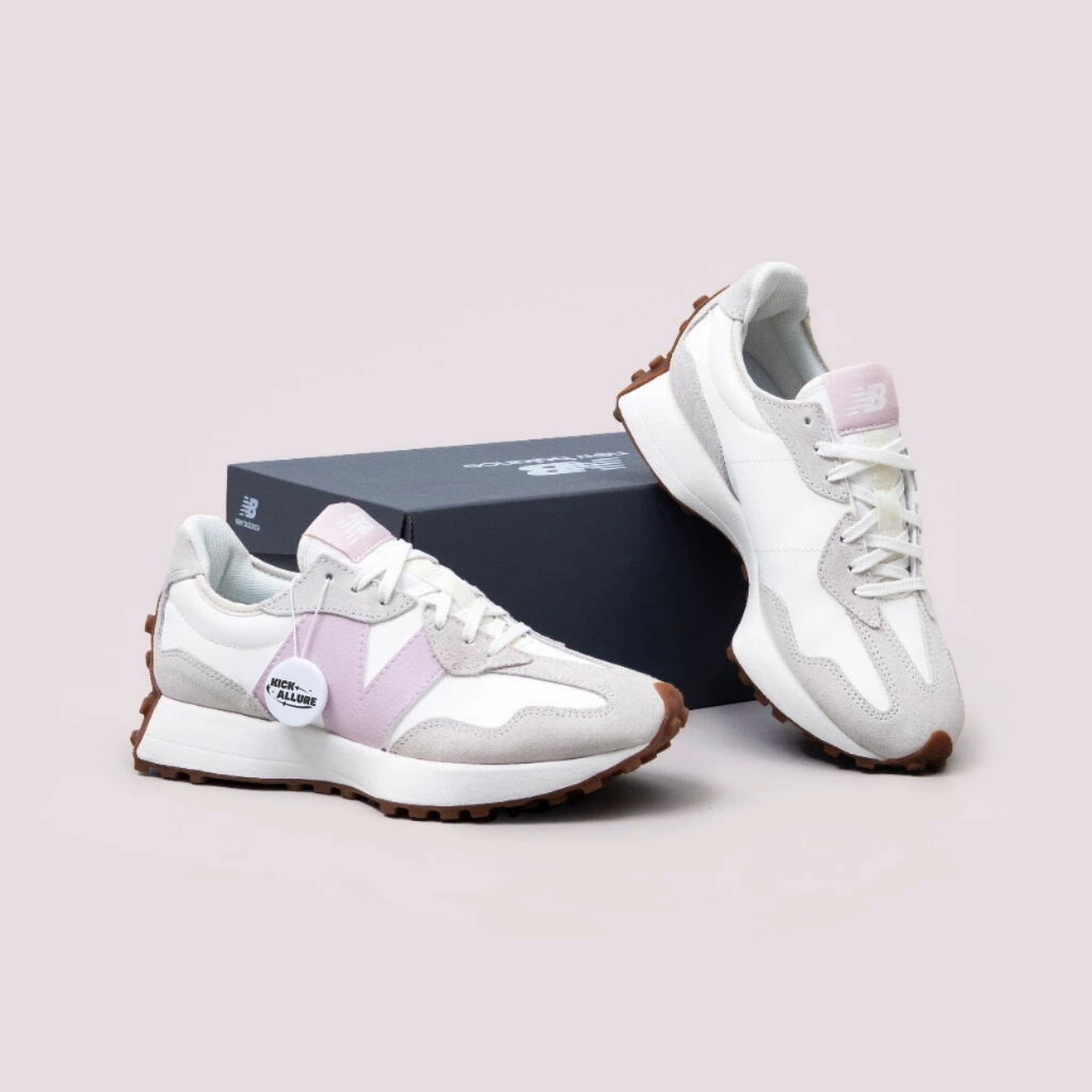 New Balance 327 Sea Salt Stone Pink
