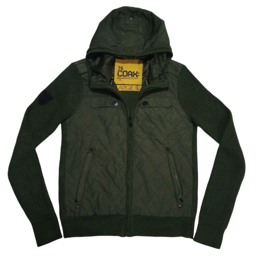 76 COAX Back to the 70's Motor Sports Sweater Hoodie Jacket