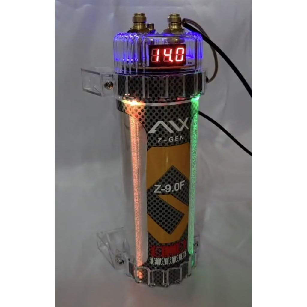 Kapasitor Bank Audio 9Farad AVX plus LED