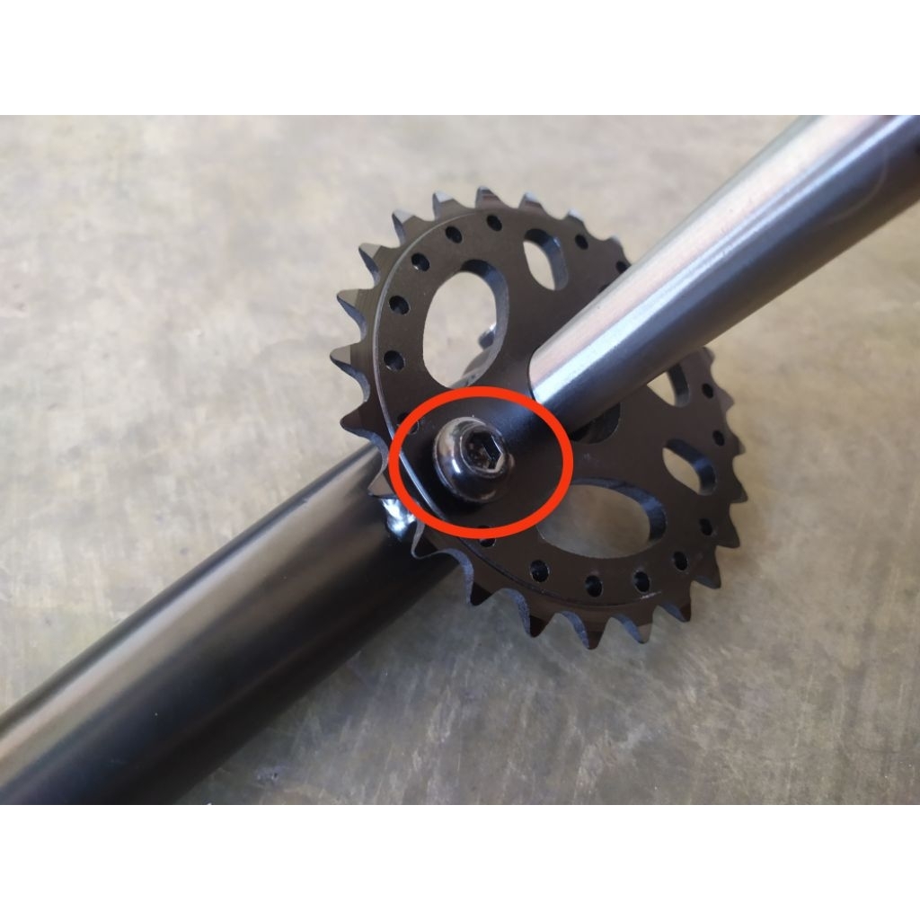 Baut sproket gear depan sepeda bmx mtb