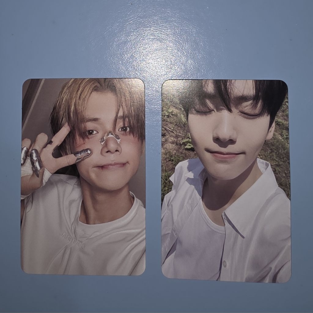 TXT Soobin Yeonjun Pc Photocard TSC: Together Weverse Ver A B WV