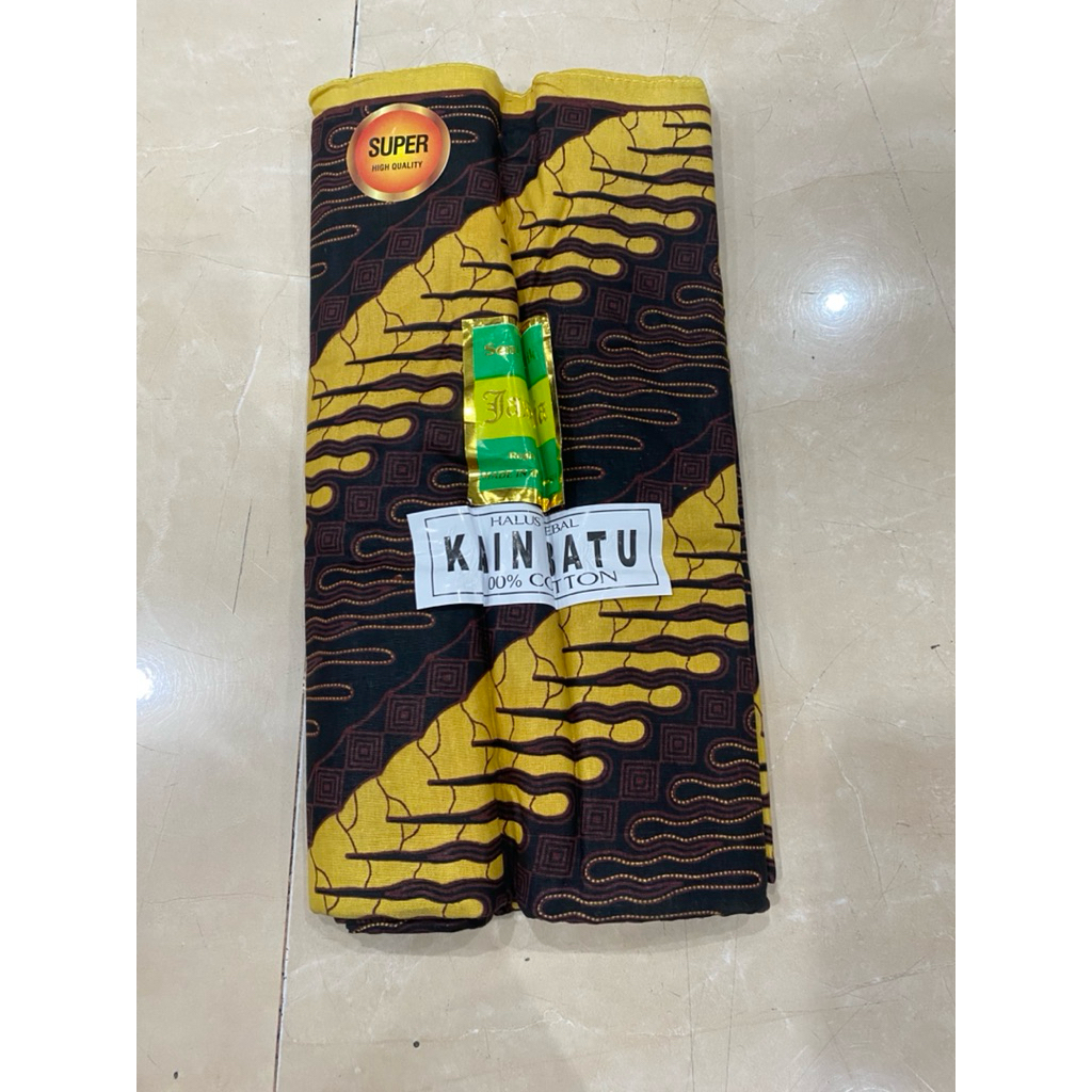 Kain Panjang Batu Tebal 100 % katun sewek jarik batik pekalongan merk jaskia motif parang liris coke