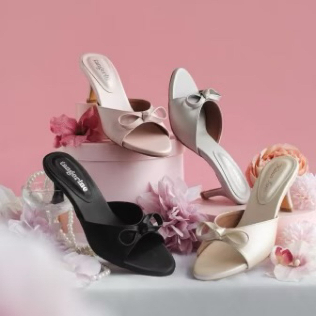 Preloved tangerine marche heels