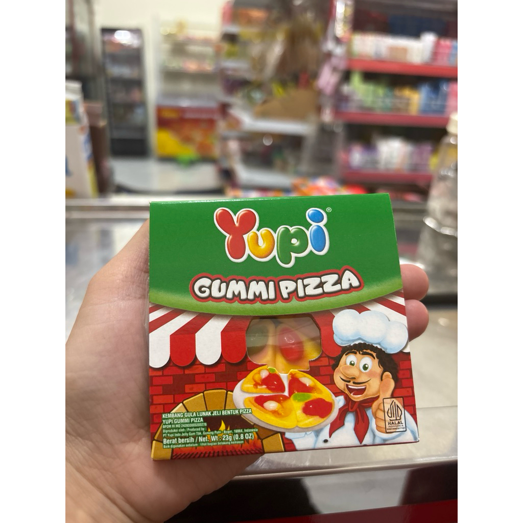

YUPI GUMMI PIZZA 23g