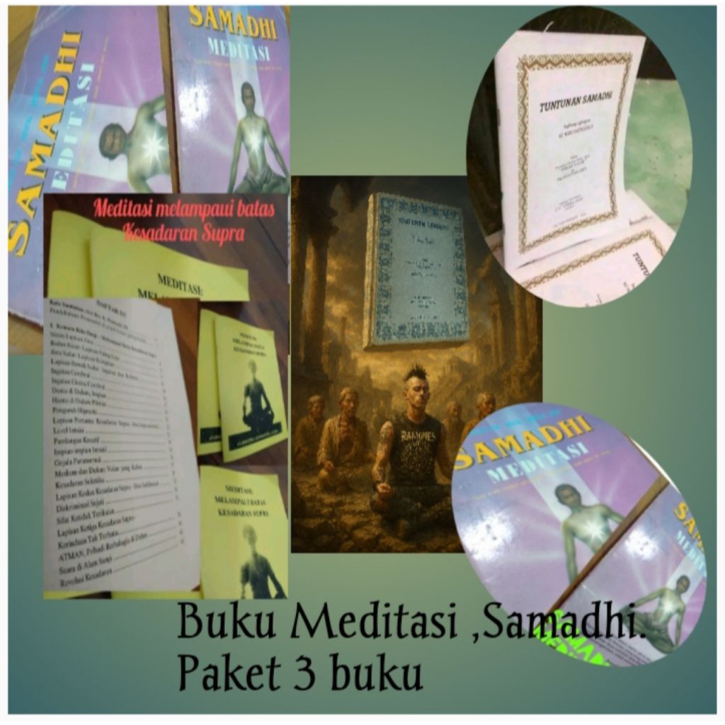 Meditasi,Samadhi,Paket 3 Buku