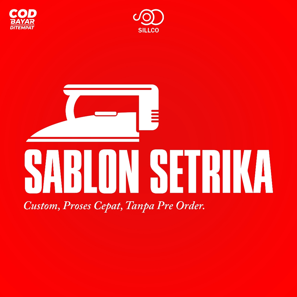 CUSTOM SABLON SETRIKA DTF UKURAN A3
