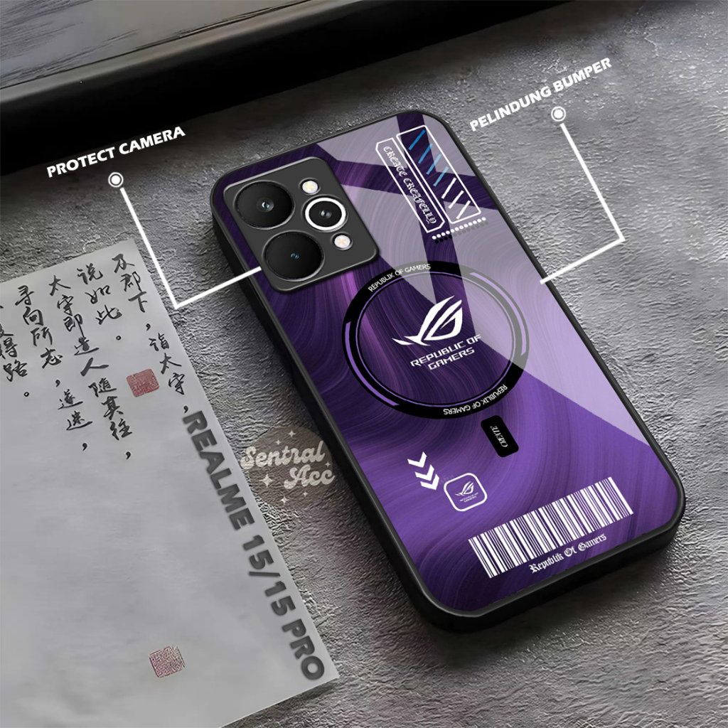 Case Kaca Realme 15 5G/Realme 15 Pro 5G Case Hp Untuk Realme 15 5G /Realme 15 Pro 5G Casing Hp Untuk