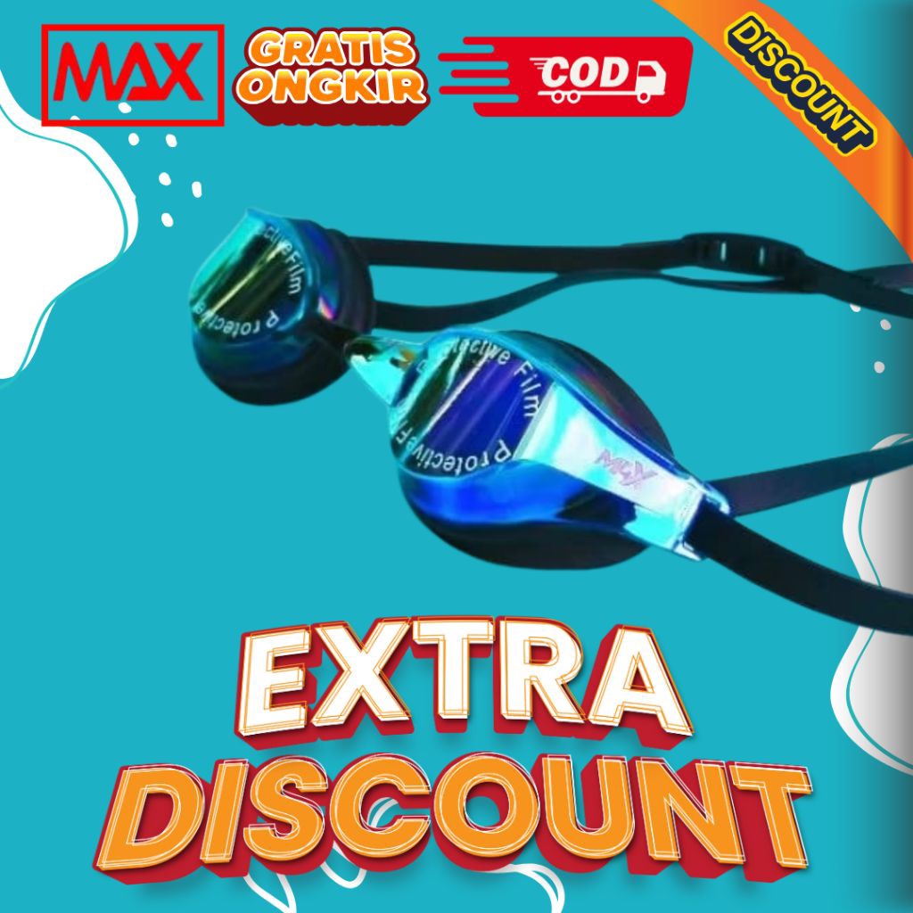 Kacamata Renang Profesional dewasa dan anak GRATIS Nose bridge dan Hardcase