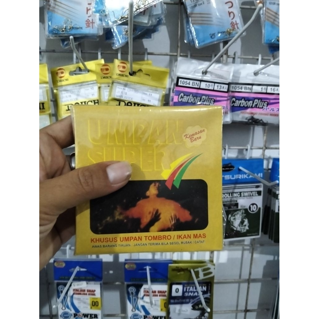 umpan super ikan mas