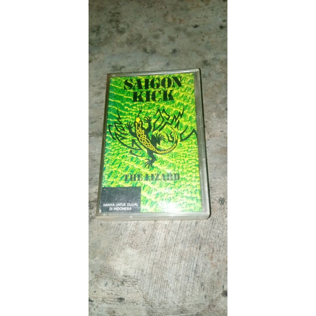 kaset pita Saigon kick album the lizard