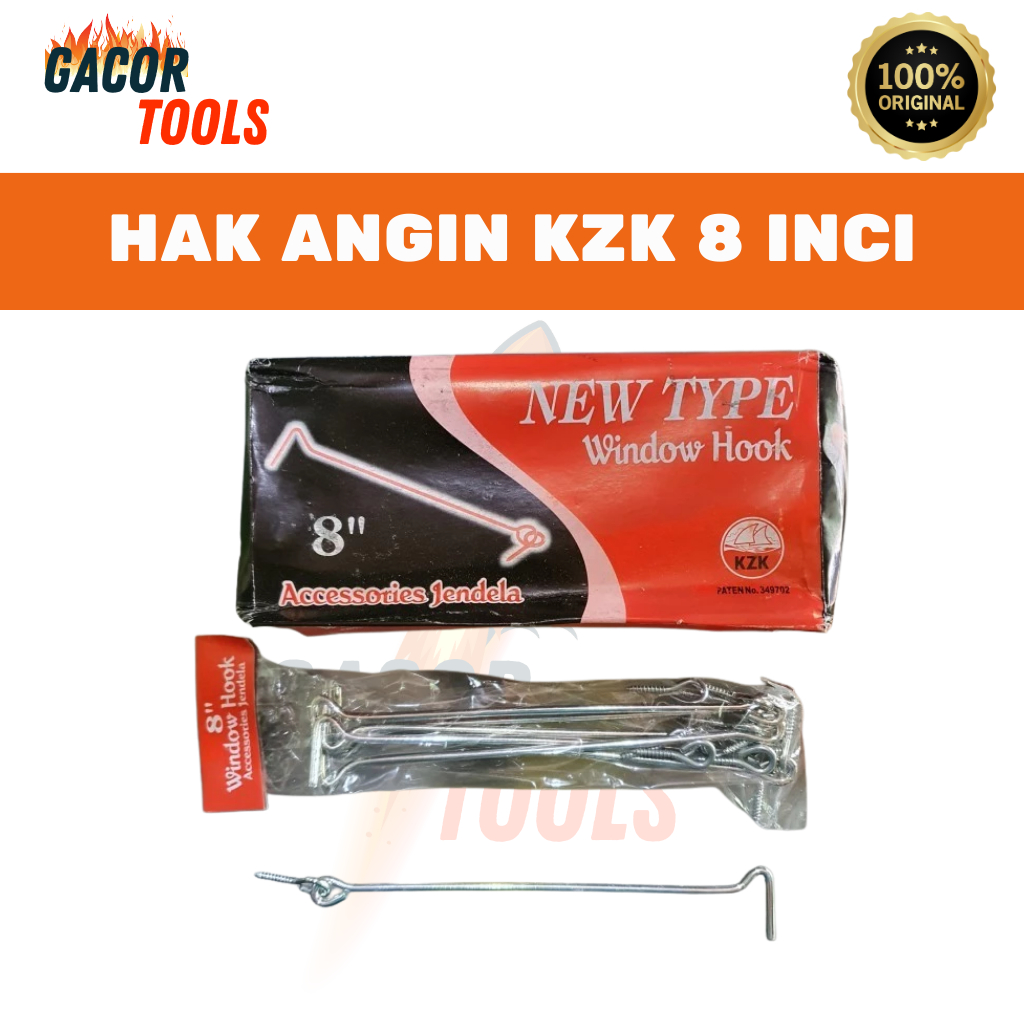 HAK ANGIN KZK 8" / Hak Angin