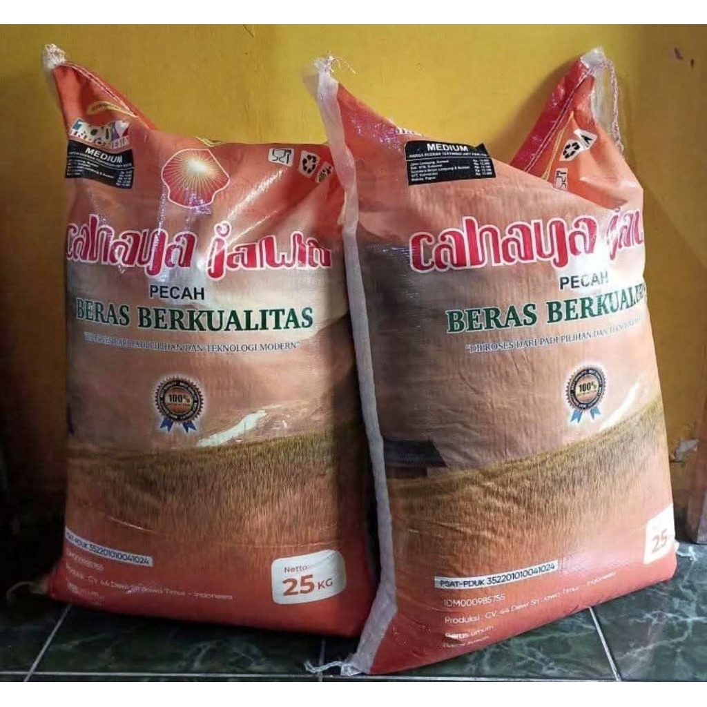 

beras cahaya Jawa kemasan 10kg