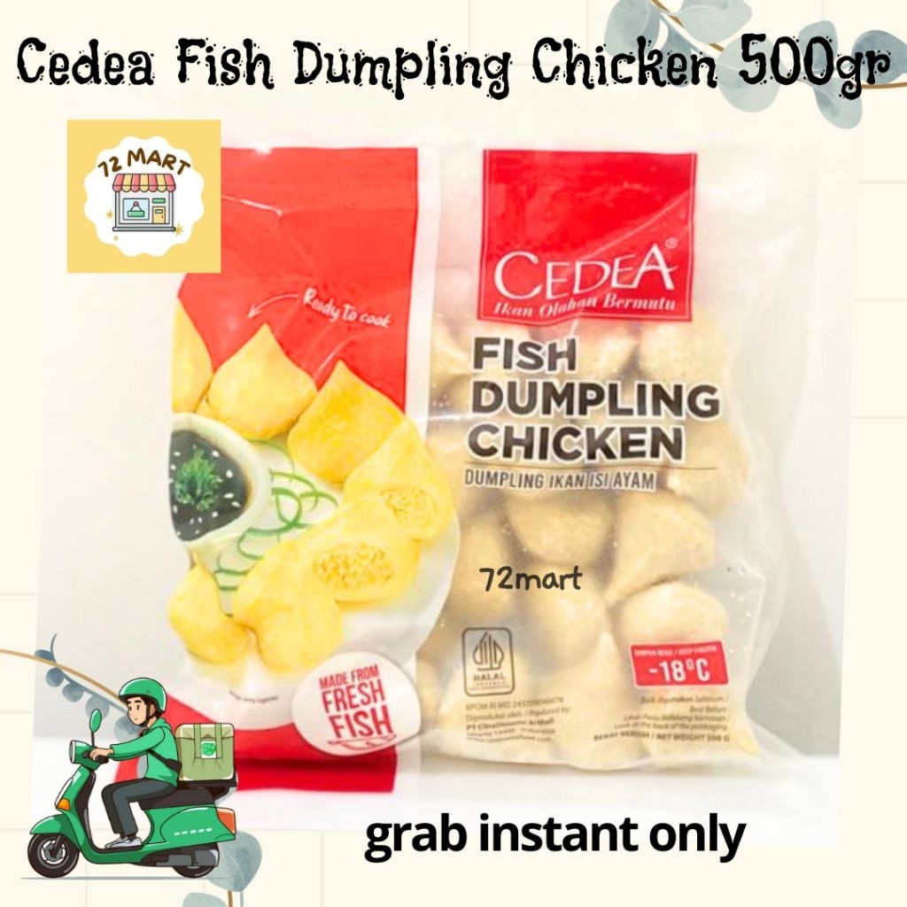 

Cedea Fish Dumpling Chicken 500gr